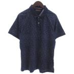  Tommy Hilfiger TOMMY HILFIGER принт тонкий Fit рубашка-поло короткий рукав мир рисунок точка темно-синий темно-синий серия XL #ECT мужской 