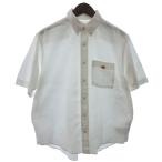 ダントン DANTON TCX ドットボタン シャツ 半袖 DT-B0042 白 ホワイト 38 メンズ