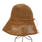 ヘレンカミンスキー HELEN KAMINSKI ラフィアハット 麦わら帽子 ブラウン /FF ■ECT レディース