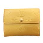 ルイヴィトン LOUIS VUITTON ヴェルニ コインケース ラドロー M91355 財布 イエロー系 レディース