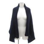  Highland HIGHLAND перо тканый пончо вязаный шерсть темно-синий темно-синий /YJ женский 