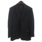 バーバリー ロンドン BURBERRY LONDON テーラードジャケット ブレザー スーツ ストライプ ダークグレー ネイビー系 AB6 ■GY47 メンズ