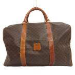 セリーヌ CELINE ボストンバッグ マカダム ブラウン系 メンズ レディース