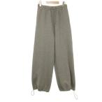 ドロスト 裏起毛 ワイドスウェットパンツ コットン 灰色 グレー メンズ レディース