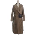 未使用品 マッキントッシュ ロンドン MACKINTOSH LONDON RESFON レスフォン ミニリップ ナイロンコート G5A06614 ベージュ 38 レディース