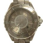 シャネル CHANEL J12 クロマティック 腕時計 アナログ クォーツ シルバーカラー ウォッチ ジャンク ☆AA★ メンズ