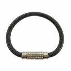  Louis Vuitton LOUIS VUITTON M6629D Taiga латунь retijito браслет кожа чёрный *AA* мужской 