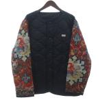  The рука rezTHE HUNDREDS стеганная куртка темно-синий L #GY28 мужской 