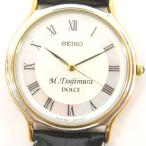  Seiko SEIKO DOLCE Dolce наручные часы кварц ракушка циферблат Junk текущее состояние товар мужской 