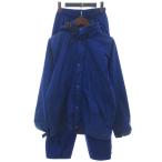  Mont Bell Montbell Vintage GORE-TEX выставить дождь Dan sa- жакет брюки синий голубой M мужской 