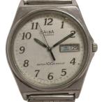  Seiko SEIKO ALBA Alba Y143-8141 наручные часы часы кварц серебряный цвет Junk #GY99 мужской 
