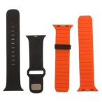 Applewatch для 2 шт. комплект силикон частота чёрный черный orange прочее 