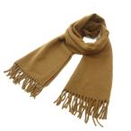 Isetan Bond Street muffler бахрома кашемир чай Brown /NL #GY99 мужской женский 