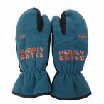 Pearly Gates PEARLY GATES рукавица перчатка перчатки Golf одежда Logo вышивка синий чёрный blue black 0319 RG2 мужской 