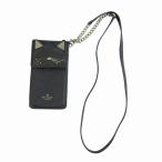 ケイトスペード KATE SPADE スマホショルダーバッグ 斜め掛け 猫 キャット 黒 ブラック 0410 レディース