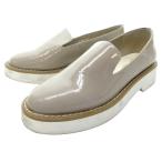  не использовался товар otetoeoti-ruOdette e Odile Arrows каблук выше Loafer туфли без застежки эмаль серый 21 1/2 примерно 22cm