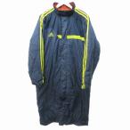  Adidas adidas bench пальто длинный футбол u Eara in нейлон темно-синий темно-синий M размер 