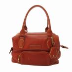  Long Champ LONGCHAMP Mini сумка "Boston bag" ручная сумочка Logo patch кожа чай Brown 0617 STK женский 