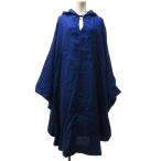  не использовался товар свет WRYHT 24SS SAHARA HOODED MANTLE жакет пончо длинный капот Old Joe обращение .241WT-DR05 синий 2 примерно M