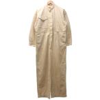 未使用品 ライト WRYHT 24SS OFFSET FRONT COLONIAL SUITS ジャンプスーツ オーバーオール サロペット USED加工 オフホワイト 1 約S