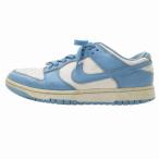 ナイキ NIKE ダンク Dunk Low ユニバーシティブルー University Blue スニーカー シューズ ローカット レザー US9 27.0cm 白 水色