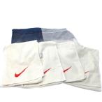  не использовался товар Nike NIKE банное полотенце спорт полотенце полотенце для лица 6 позиций комплект . суммировать Logo темно-синий темно-синий белый белый серый 