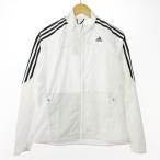  не использовался товар Adidas adidas с биркой W MARATHON Wind жакет ветровка Zip выше Logo принт OT белый 