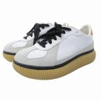 オニツカタイガー Onitsuka Tiger デリシティ DELECITY スニーカー シューズ ローカット 23.5cm 白 ホワイト 1183A386 レディース