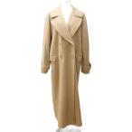  Max Mara MAX MARA Пальто Честерфилд melt n жакет шерсть двойной длинный maxi 40 примерно M бежевый IBO79 женский 