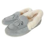  Fit fropfitflop CLARA SHEARLING мокасины туфли без застежки боа замша лента Flat подошва обувь обувь US6 UK4 примерно 23cm