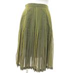 エスカーダ ESCADA 美品 シルク プリ