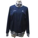  Le Coq s Porte .fle coq sportif прекрасный товар близко год Golf Zip жакет джерси длинный рукав Logo вышивка темно-синий темно-синий LL