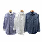  Alexander Julien рубашка Y рубашка сорочка 3 позиций комплект . суммировать длинный рукав полоса рисунок общий рисунок одноцветный L-82 фиолетовый белый темно-синий мужской 