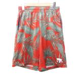 ego The ruEGOZARU баскетбол брюки ba Span botanikaru рисунок общий рисунок Logo принт L красный оттенок красного 1116 женский 