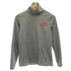  не использовался товар filler FILA с биркой Golf одежда ta-toru шея рубашка L серый обратная сторона ворсистый Logo вышивка AE женский 