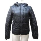  Uniqlo UNIQLO с хлопком жакет блузон капот Zip выше S чёрный черный 1212 женский 