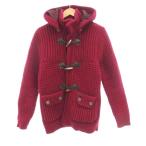  Burke Bark полупальто "даффл коут" вафля бушлат вязаный low gauge капот XS красный фиолетовый красный лиловый /JS IBO85 мужской 