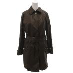  традиционный weather одежда Traditional Weatherwear пальто с отложным воротником колено длина 34 Brown чай подкладка имеется /FF IBO85