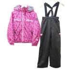  Spalding SPALDING лыжи одежда выставить верх и низ точка рисунок с хлопком жакет брюки 160 розовый серый серия 1228 Kids 