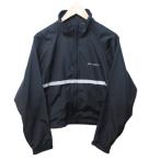 ショッピングstussy ステューシー STUSSY OLD 90s ヴィンテージ ナイロンジャケット フルジップ リフレクター ドローコード 短丈 黒 ブラック Sサイズ