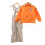  карман Bear POCKET BEAR выставить лыжи одежда жакет комбинезон 130 с хлопком orange серый /NU Kids 