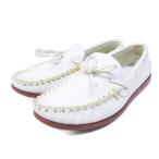  Reagal REGAL обувь для вождения deck shoes кожа мокасины tu23cm белый белый IBO87 0328 женский 