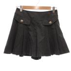  Burberry Blue Label BURBERRY BLUE LABEL юбка-брюки брюки 36 серый одноцветный оборудование орнамент кнопка плиссировать /ML женский 