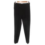 AOKI Pajama SUITS пижама костюм прекрасный товар слаксы M чёрный черный одноцветный центральный Press талия резина /TQ мужской 