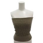 ji van si.GIVENCHY Vintage tube top bare top лен linen9 хаки бежевый автомобиль - кольцо одноцветный /TL IBO103