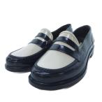  Hunter HUNTER прекрасный товар Loafer двухцветный moktu темно-синий темно-синий 5 примерно 24cm #IBO97 женский 