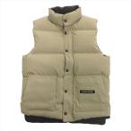 カナダグース CANADA GOOSE ウィンザー ダウン ベスト WINDSOR VEST ノースリーブ ジャケット ブルゾン XS タン ベージュ メンズ