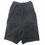 美品 12AW コムデギャルソン COMME des GARCONS 二次元期 製品染め エステル バルーン サルエル イージー パンツ ボトムス サイズXS 黒