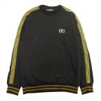 ショッピングGABBANA 美品 ドルチェ&ガッバーナ ドルガバ DOLCE&GABBANA クラウン プレート スウェット シャツ トレーナー 48 黒 ブラック ゴールド メンズ