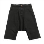 14aw Comme des Garcons Homme pryusCOMME des GARCONS HOMME PLUS поли .. шаровары товар окраска укороченные брюки M черный мужской *7